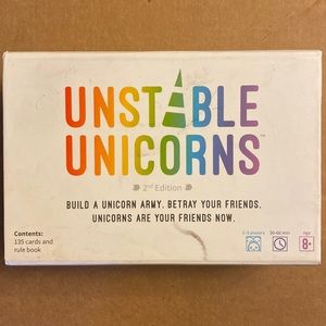 Unstable Unicorns 2nd Edition Card Game